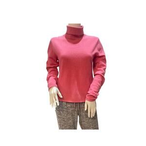 Grace Cashmere Turtleneck Sweater - Minimalist Slim Fit Medium